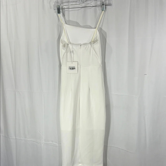 Hello Molly White Sheath Dress with Slit Size XS - Picture 7 of 10